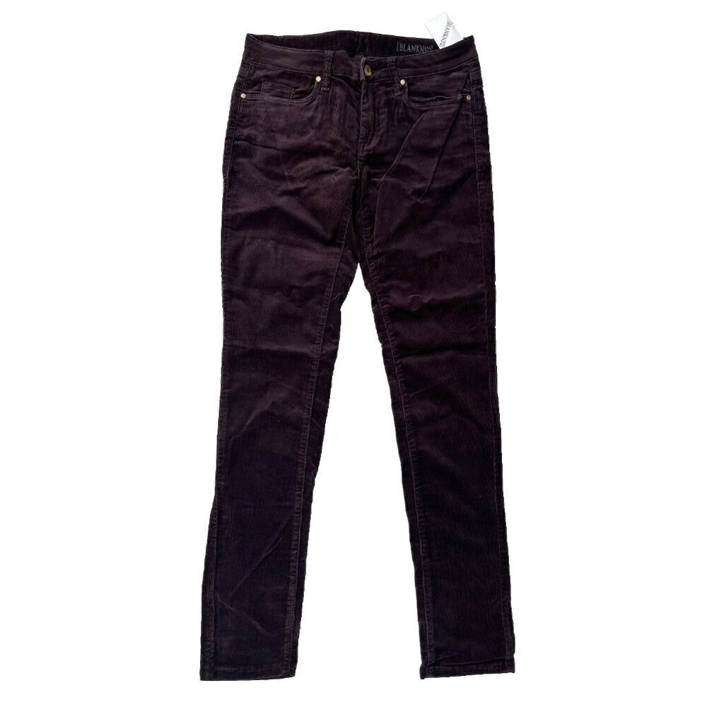 BLANKNYC Womens Brown Skinny Corduroy Pants Size 30 Stretch 5 Pocket Classic - Picture 13 of 15